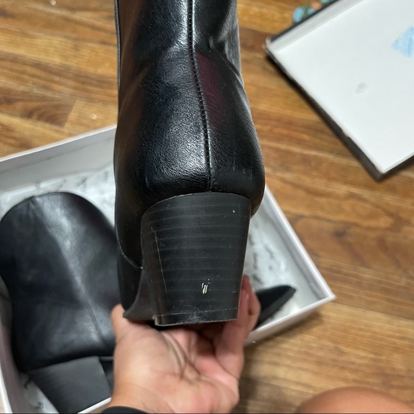 Black Women Booties - Picture 10 of 12